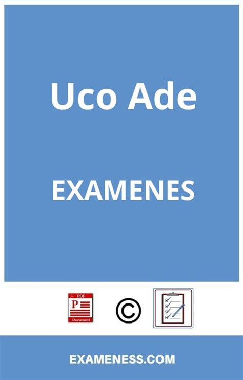 examenes uco ade.